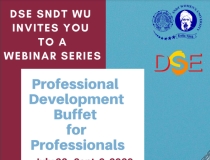 Webinar Series on Professional Development Buffet for Professionals 