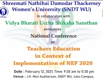 National Conference on Teachers Education in Context of Implementation of NEP 2020 