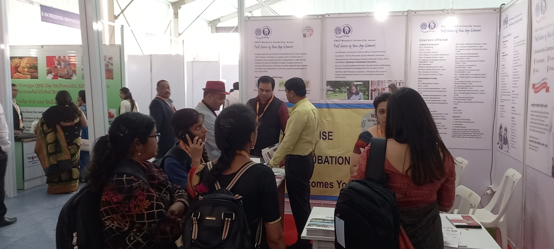 SNDTWU participation in 108th Indian Science Congress